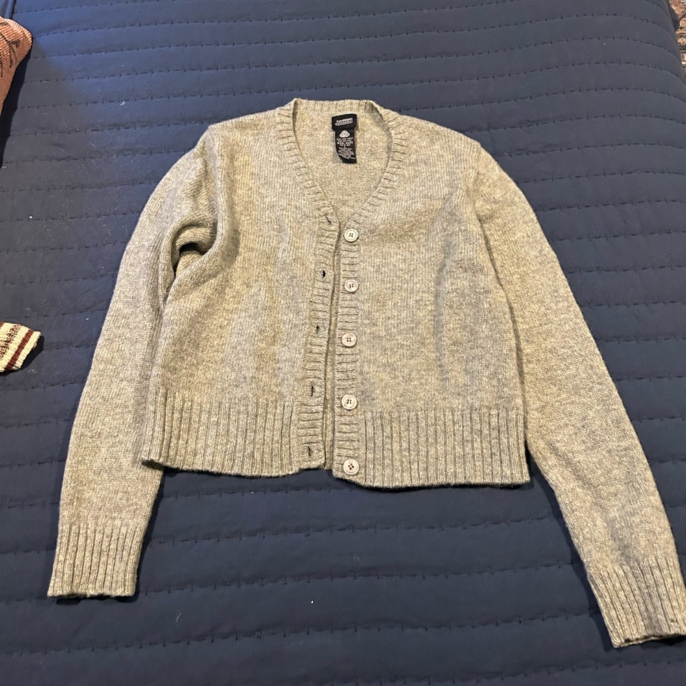 Vintage Wool Cardigan Sweater